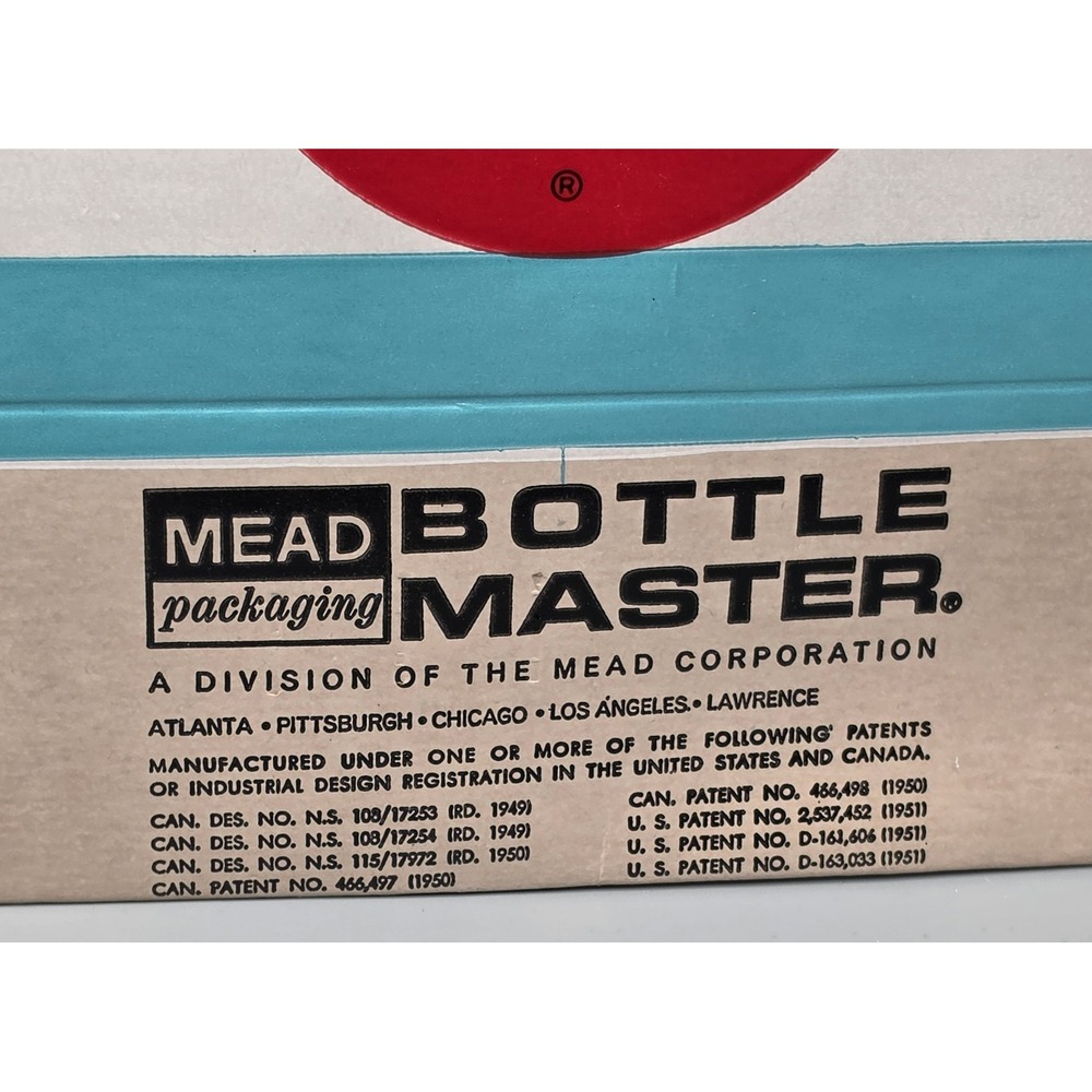Vintage B-1 Lemon-Lime Soda Bottle Carrier Lot of 2 Mead Bottle Master 10 Oz - Picture 7 of 8
